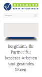 Mobile Screenshot of bergmann-buero.de